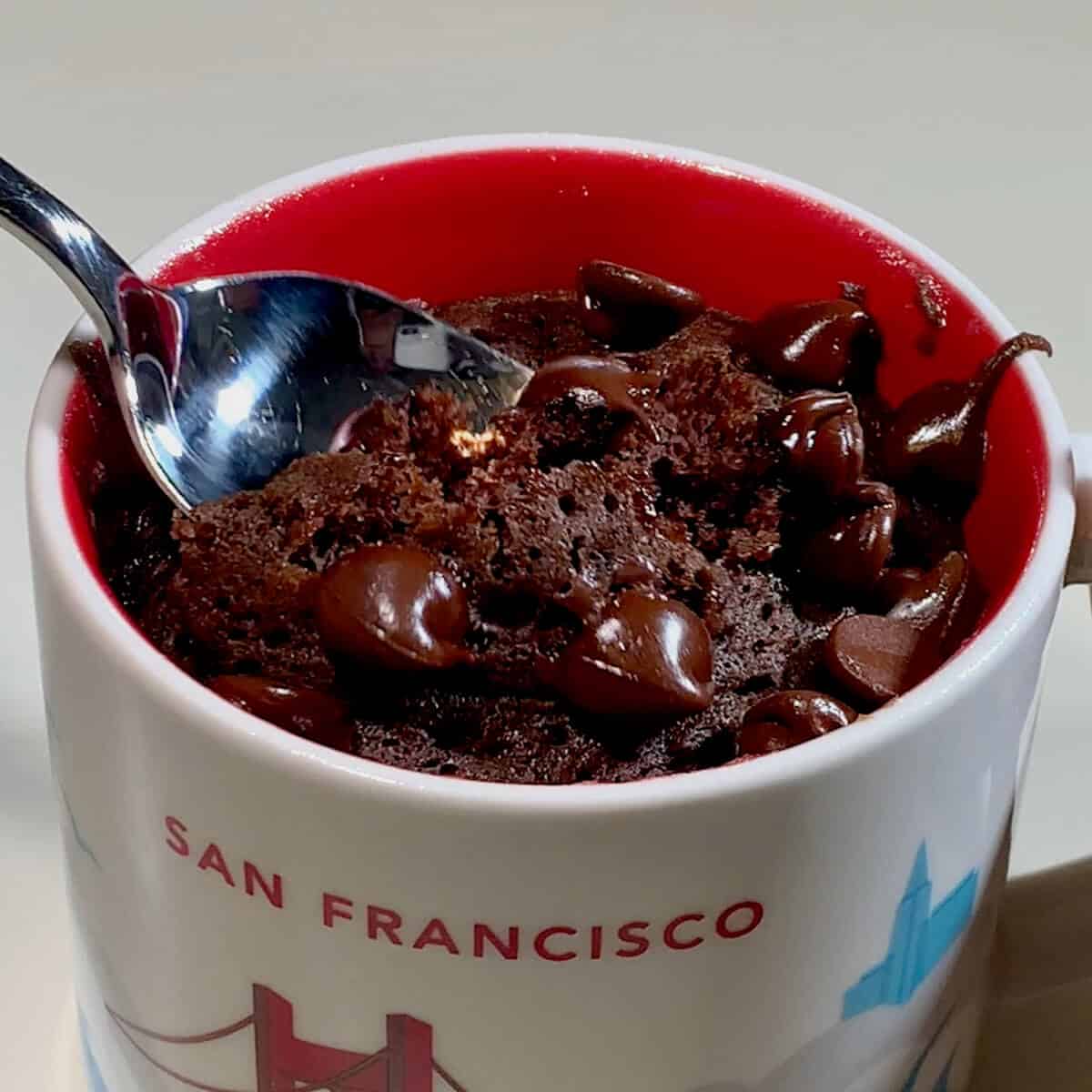 mug cake, microwave cake recipe