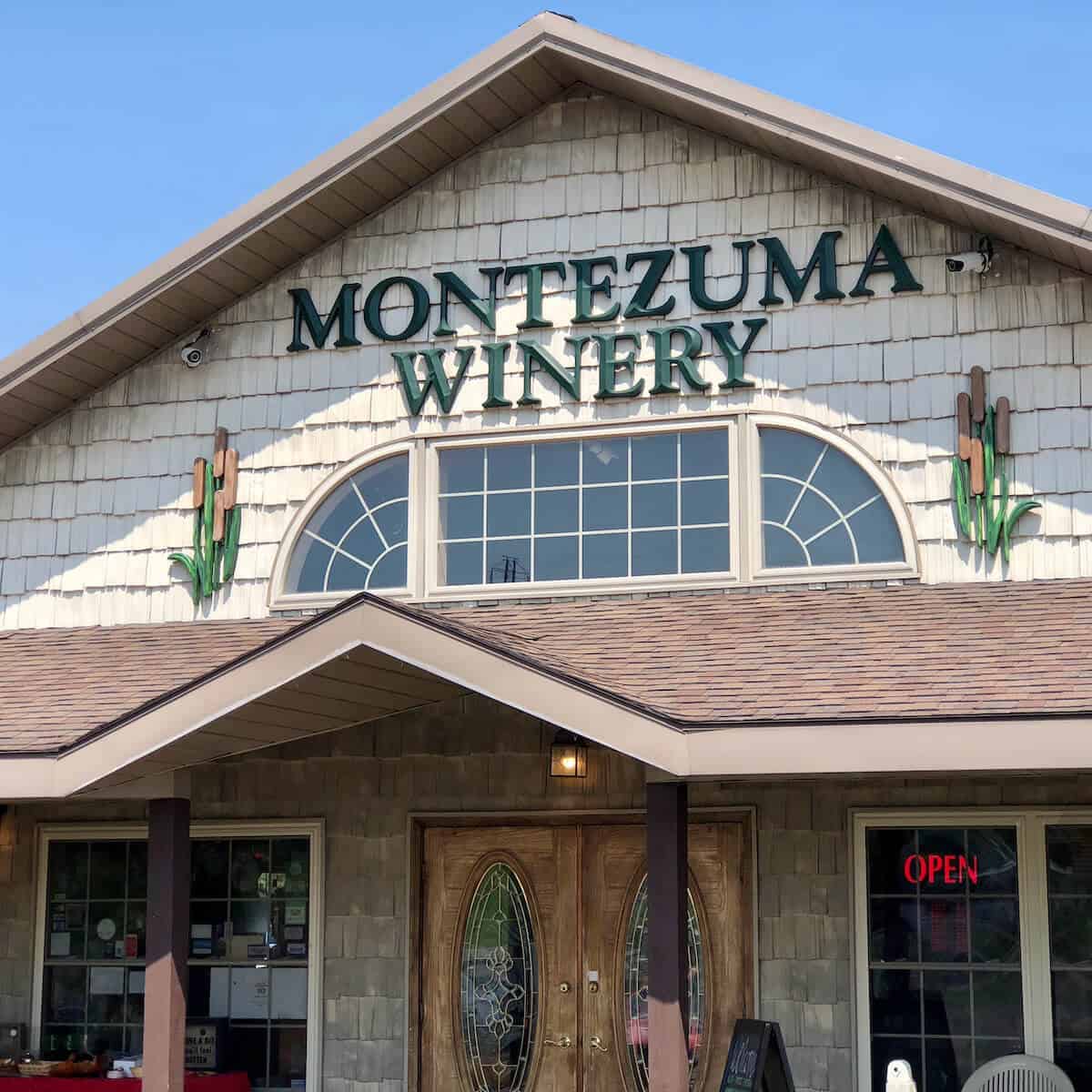 Montezuma Winery storefront.