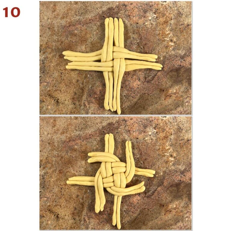 How to Braid an Eight Strand Challah Two Ways Scotch & Scones