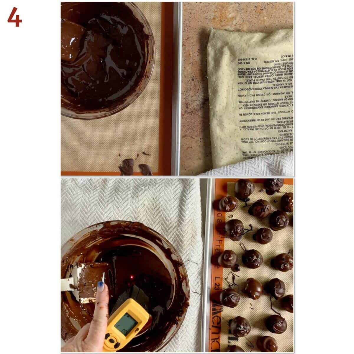 How To Temper Chocolate Without A Thermometer : r/collegecooking