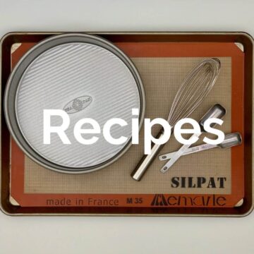 Recipes category header.