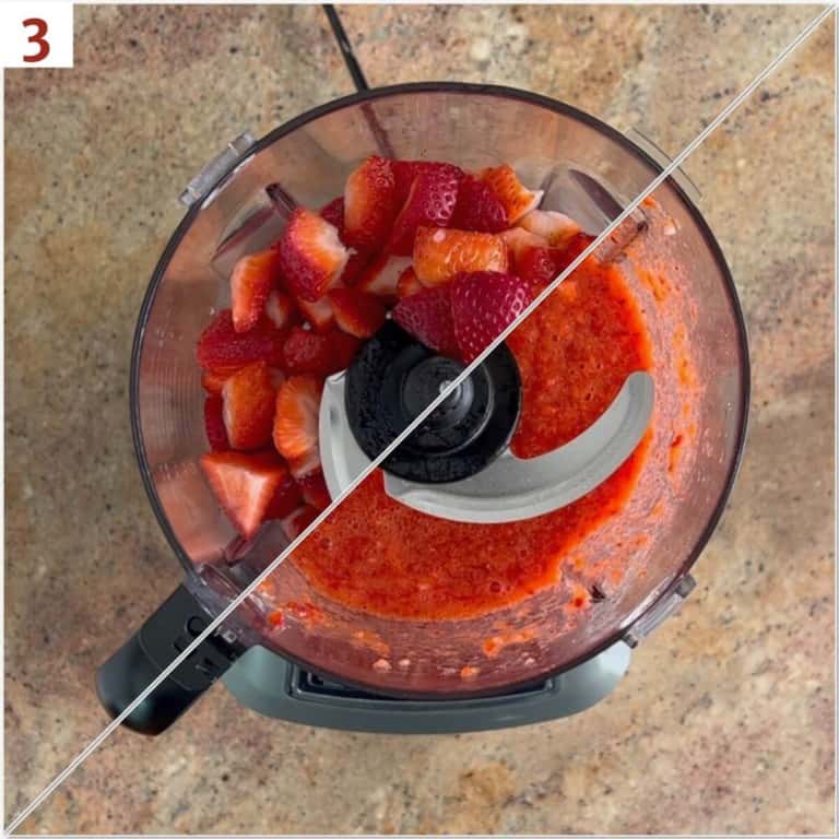 Strawberry Mint Sorbet (DairyFree) Scotch & Scones