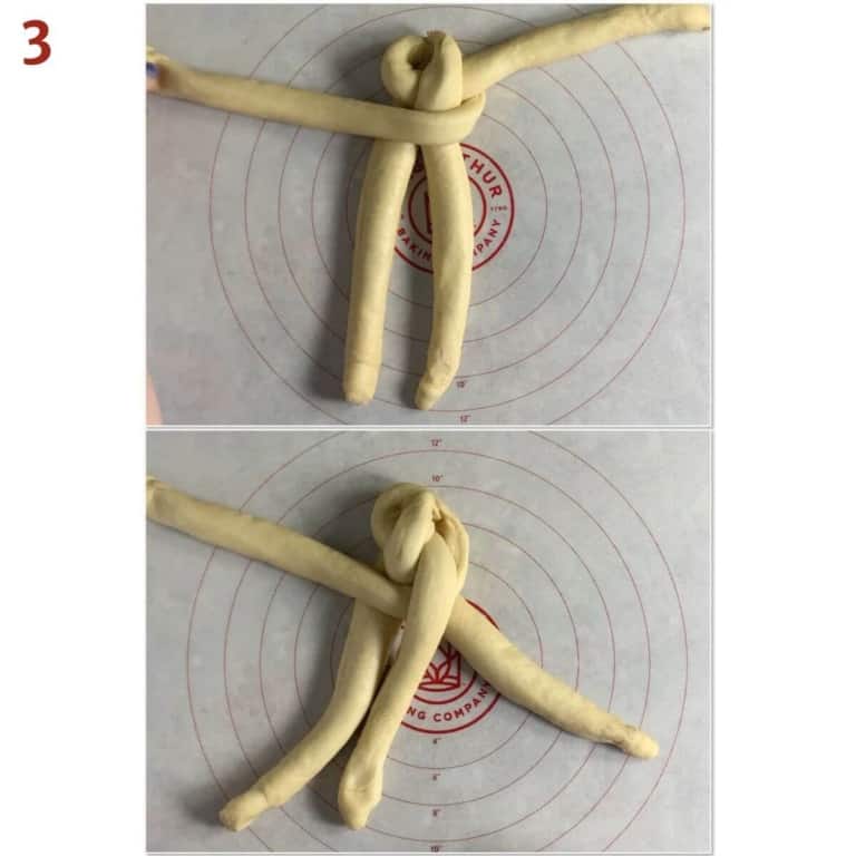 How to Braid a Four Strand Challah Two Ways Scotch & Scones