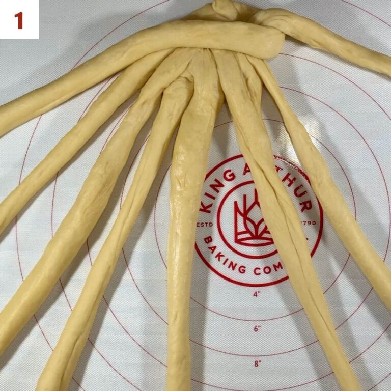 How to Braid an Eight Strand Challah Two Ways Scotch & Scones